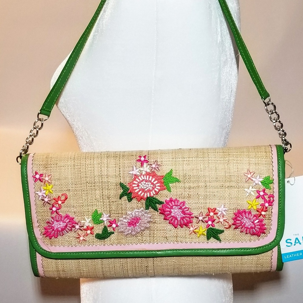 🔹NWT🔹The Sak - Embroidered Straw Bag